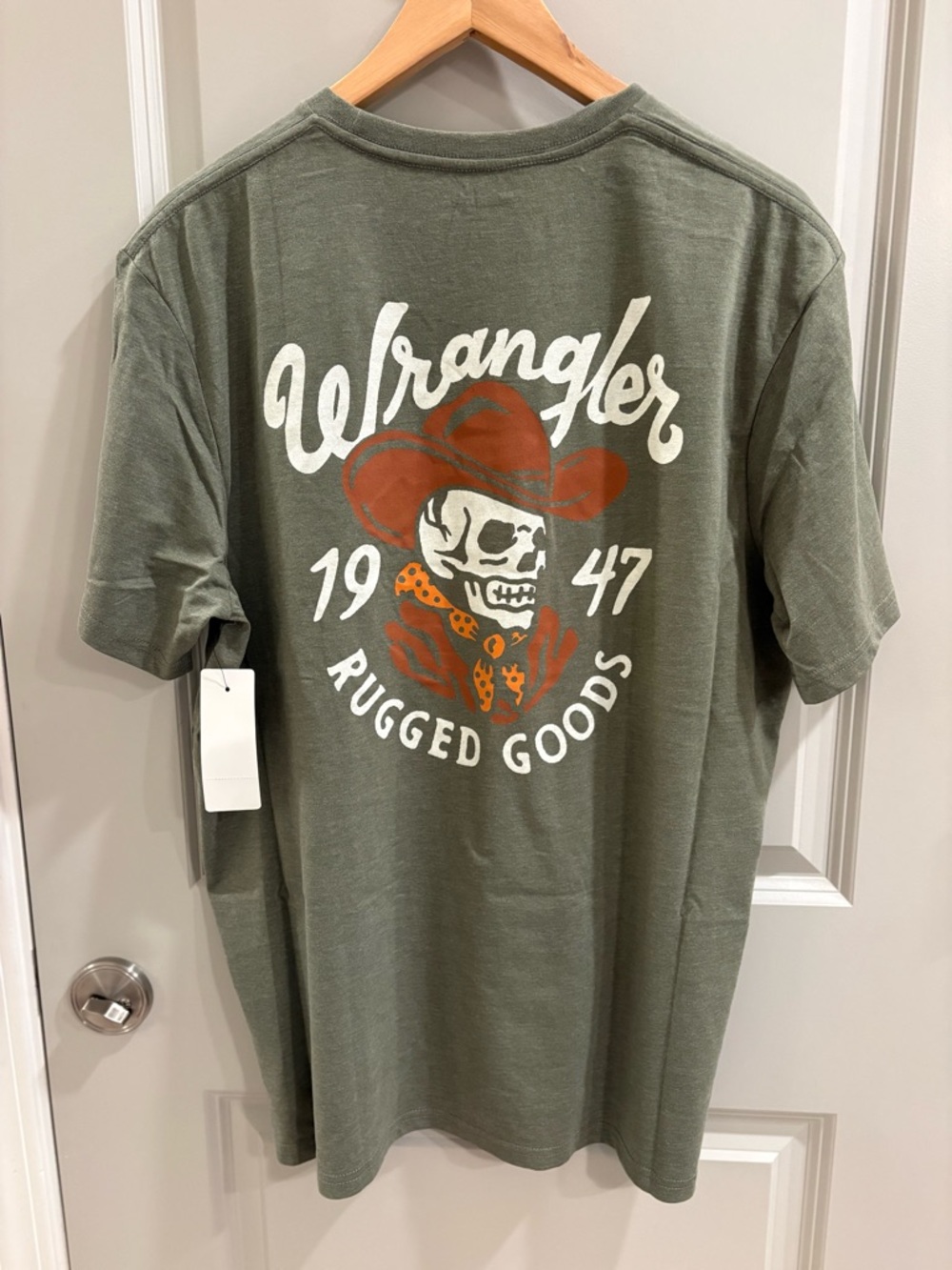 NEW Wrangler Men’s Short Sleeve Rugged Goods Western Graphic T-Shirt - Picture 5 of 11